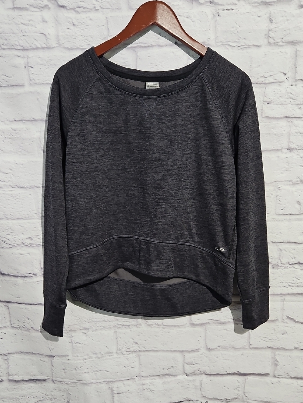 C9 by Champion Heather Dark Gray Pullover Sweatshirt
